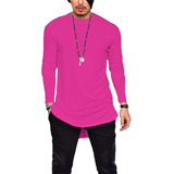 Camiseta Camisa Oversized Longline