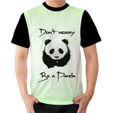 Camiseta Camisa Panda Fofo