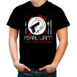 Camiseta Camisa Pearl Jam