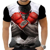 Camiseta Camisa Personalizada Game Street Fighter Ryu 3
