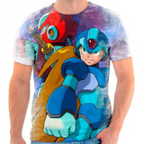 Camiseta Camisa Personalizada Megaman
