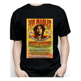 Camiseta Camisa Poster Show Bob Marley Reggae Rastafari
