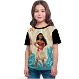 Camiseta Camisa Promocao Moana