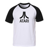 Camiseta Camisa Raglan Atari Colecionador Pronta Entrega 