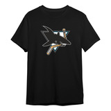 Camiseta Camisa Sharks Logo
