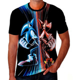 Camiseta Camisa Sonic Filme