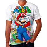 Camiseta Camisa Super Mario