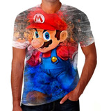 Camiseta Camisa Super Mario