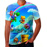 Camiseta Camisa Super Mario