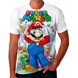 Camiseta Camisa Super Mario