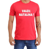 Camiseta Camisa T-shirt Valeu, Natalina Meme Feliz Natal