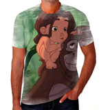 Camiseta Camisa Tarzan Desenho