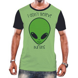 Camiseta Camisa Unissex Extraterrestre