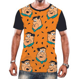 Camiseta Camisa Unissex Os Flintstones Fred Pedrita Barney 2