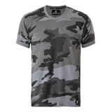 Camiseta Camuflada Cinza Urbano
