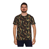 Camiseta Camuflada Do Exercito