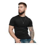 Camiseta Canelada Americana Masculina