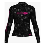 Camiseta Capuz Feminina Pesca