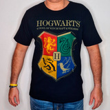 Camiseta Casas Hogwarts Harry