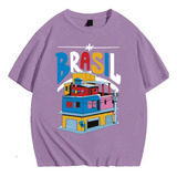 Camiseta Casual Aesthetic Moderna