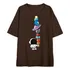 Camiseta Casual Divertida Planetas Astronauta Sistema Solar