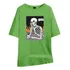 Camiseta Casual Frase Estou Bem Fire Moda Divertida Larga