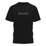 Camiseta Casual Masculina Words