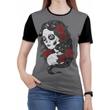 Camiseta Caveira Mexicana Plus
