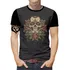 Camiseta Caveira Mexicana Rock Masculina Adulto Roupa Blusa