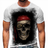 Camiseta Caveira Skull Cranio
