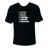 Camiseta Check List Do Pescador - Dia Dos Pais - Moricato