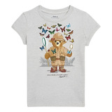 Camiseta Cinza Polo Bear