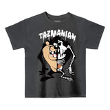 Camiseta Clube Comix - Taz Mania Esqueleto Looney Tunes