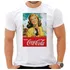 Camiseta Coca Cola Pôster Retro Antigo Propaganda Pin Up L97