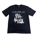 Camiseta Coldplay Viva La Vida Blusa Adulto Banda Hcd1010