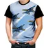 Camiseta Colorida Aeronáutica Caça Força Aérea Jet 2