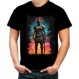 Camiseta Colorida Soldado Romano