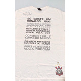 Camiseta Comemorativa Autografada Por Ronaldo Fenômeno