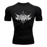 Camiseta Compressao Academia Punk