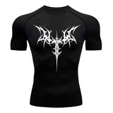 Camiseta Compressao Confortavel Academia