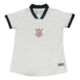 Camiseta Corinthians Feminina Estampada