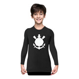 Camiseta Corinthians Manga Longa