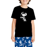 Camiseta Crianca Infantil Snoopy