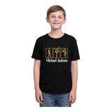 Camiseta Crianca Rei Pop