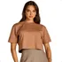 Camiseta Cropped Feminino Tshirt Blusa Estilosa Larguinha