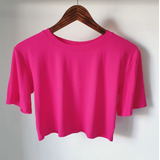 Camiseta Cropped Feminino Tshirt