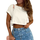 Camiseta Cropped Feminino Tshirt