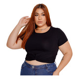 Camiseta Cropped Nozinho Manga