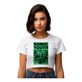 Camiseta Cropped Sonic Youth
