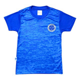 Camiseta Cruzeiro Infantil Rajada